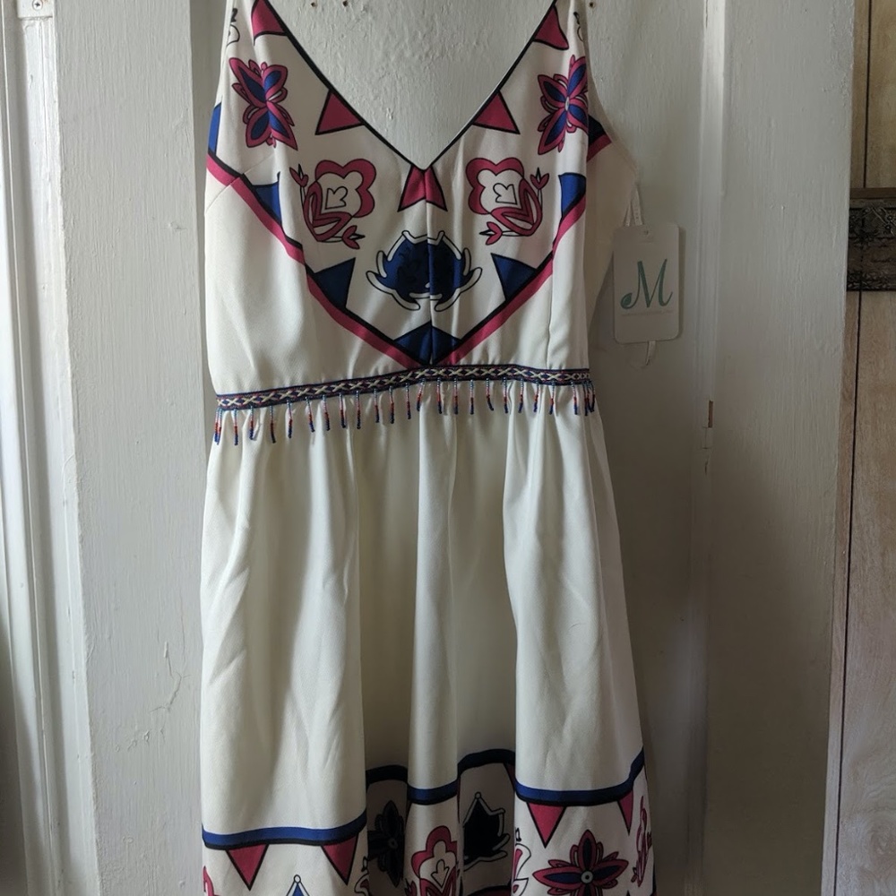 Brand New Mint Julep White Dress